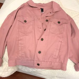 Urban Outfitters Jean Jacket- Pink!